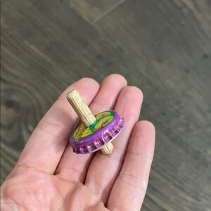 Rocket Grape Soda Spinning Top Toy